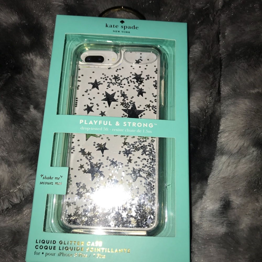 Iphone 7plus -Kate Spade Glitter Case